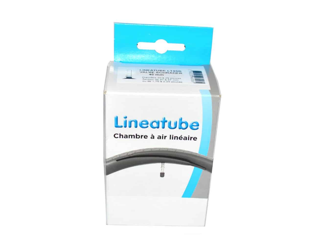 Chambre à air Lineatube 20″-29″ | 20″-29″X1.10-1.75 | (28/47-406/635) Schrader 40 mm