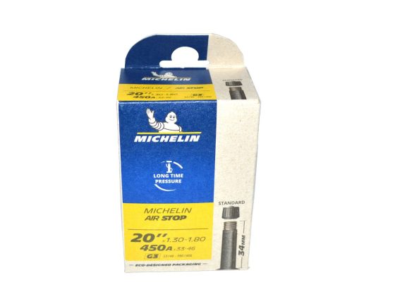 Chambre à air Michelin Air Stop 20" 450A I 20"X1.30-1.80 I (33/46-390/406) Schrader 34 mm