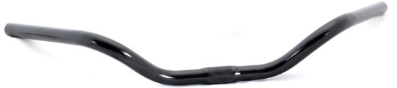 Cintre VTC acier noir 595 mm Ø25,4 mm