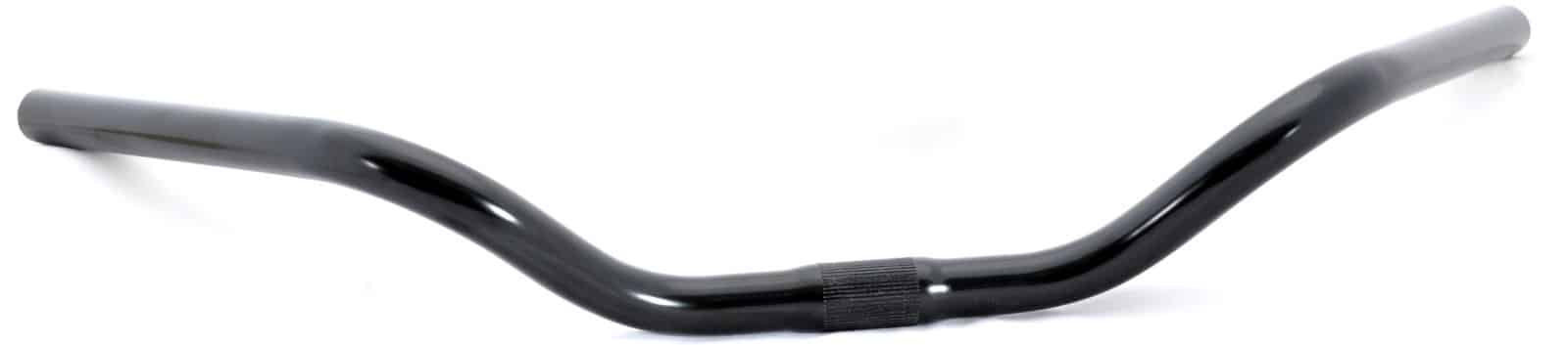 Cintre VTC acier noir 595 mm Ø25,4 mm