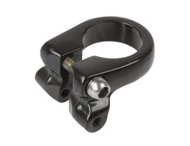 Collier de selle à œillet pour fixation porte-bagages M-Wave Racky 31,8 mm