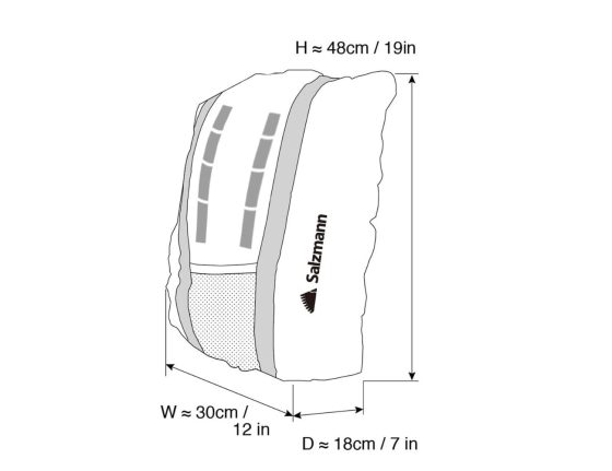 Couvre sac à dos Salzmann