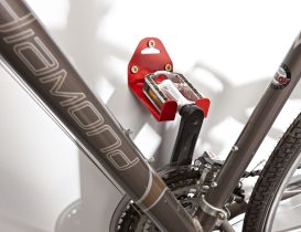 Crochet mural fixation pédale Mottez