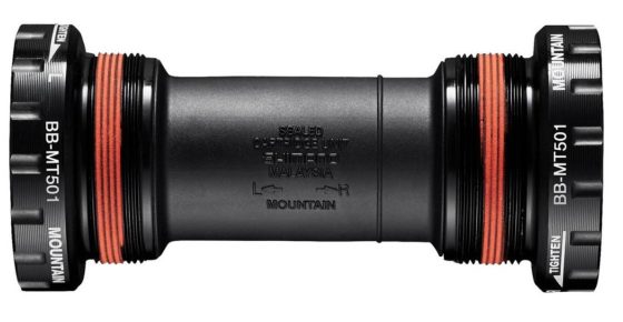 Boîtier de pédalier Shimano BB-MT501 BSA 68/73 mm – axe 24 mm