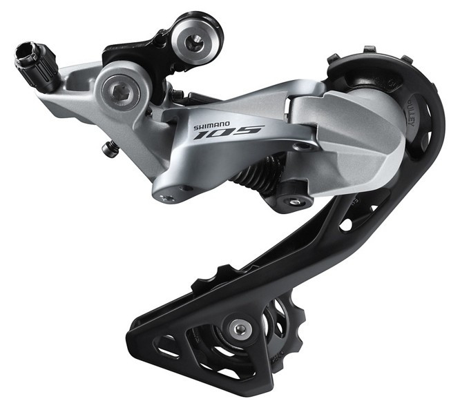 Dérailleur arrière Shimano 105 RD-R7000 GS 11 vitesses argent