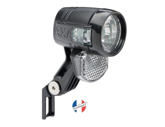 Eclairage avant AXA Blueline 50 E6 spécial VAE - 50 LUX