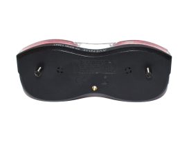 Éclairage arrière PNA à piles - fixation porte-bagages 80 mm