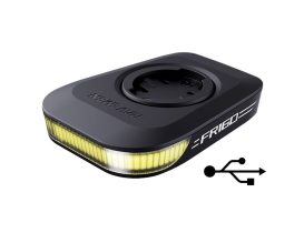 Eclairage avant Ravemen FR160 avec fixation compteur Garmin - 160 Lumens