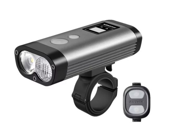 Éclairage avant Ravemen PR2000 - 2000 Lumens