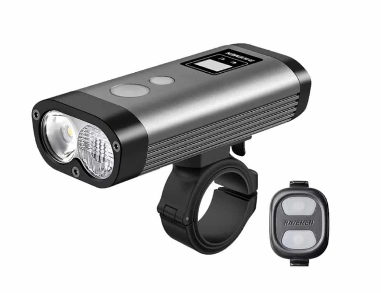 Éclairage avant Ravemen PR2000 - 2000 Lumens