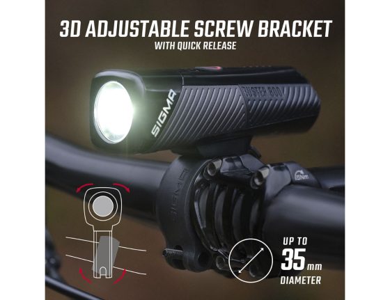Éclairage avant Sigma Buster 800 - 800 Lumens