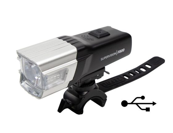 Éclairage avant Zefal Supervision F800 - 800 Lumens