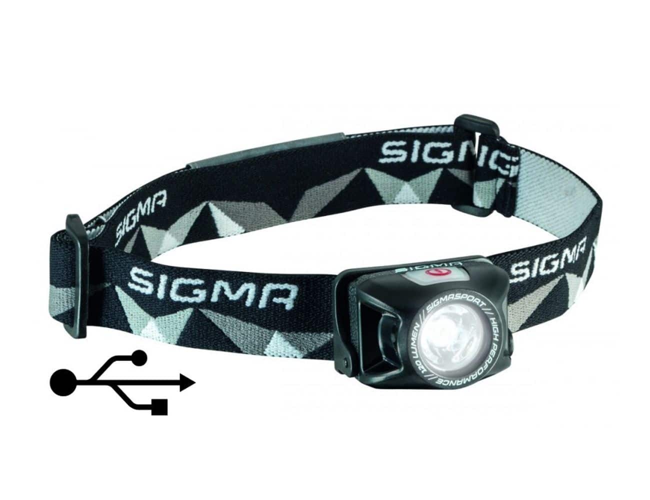 Lampe frontale Sigma HEADLED II - 180 lumens