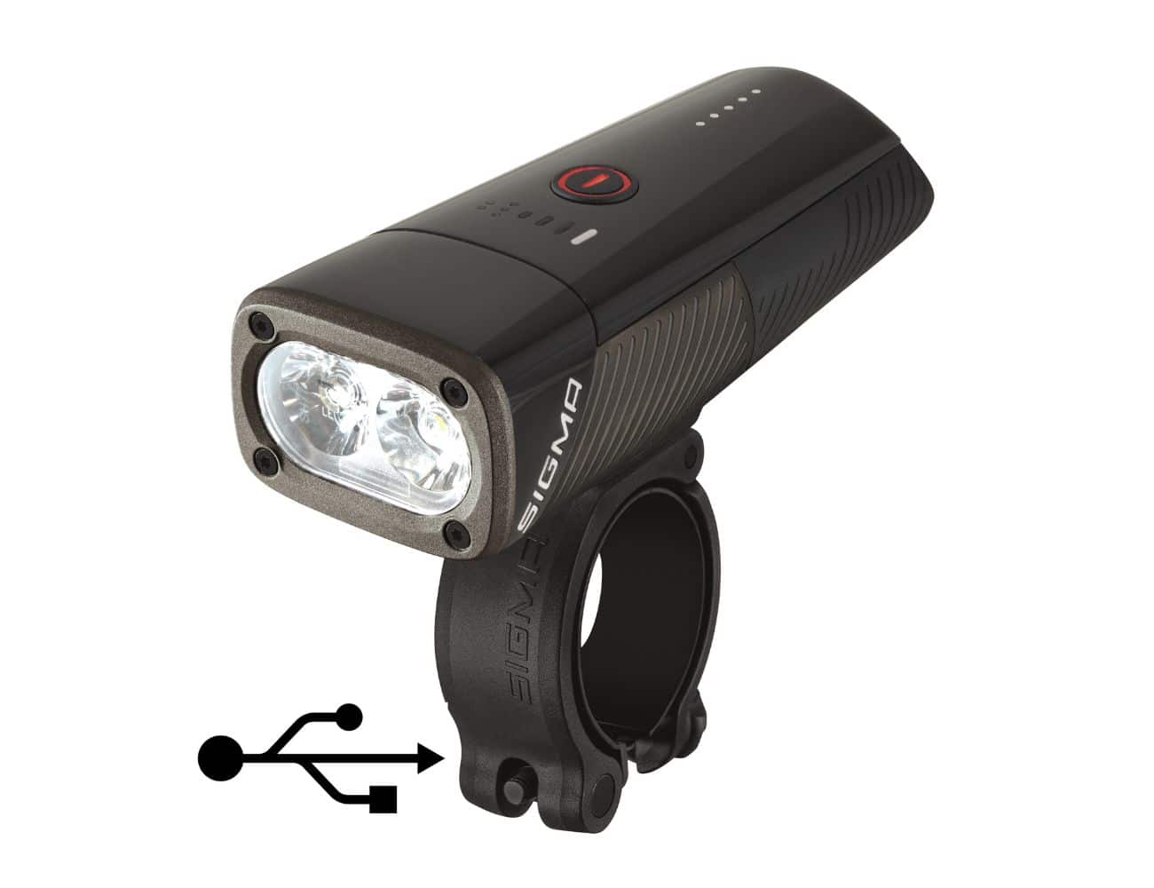 Éclairage avant vélo Sigma Buster 1600 - 1600 lumens