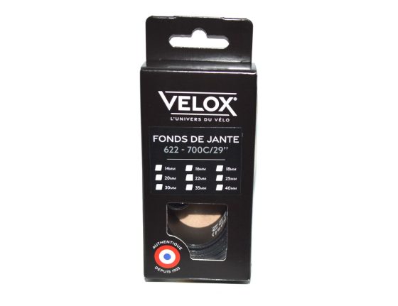 Paire de fonds de jante Velox Haute Pression 700/29″ 18mm