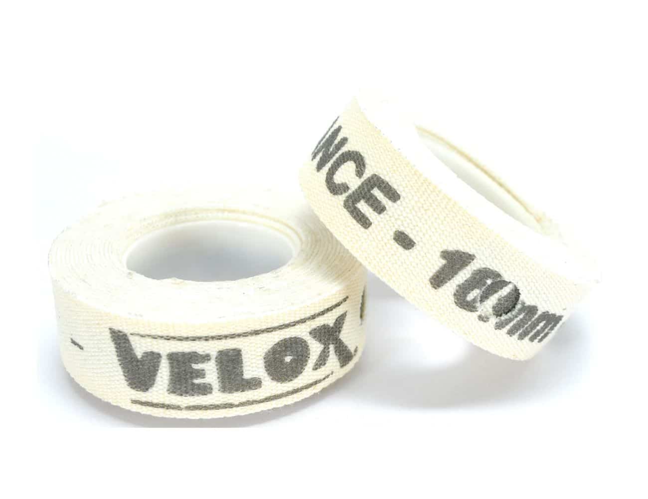 Paire de fonds de jante en coton Velox 12/29" 16mm