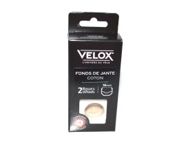 Paire de fonds de jante en coton Velox 12/29" 16mm