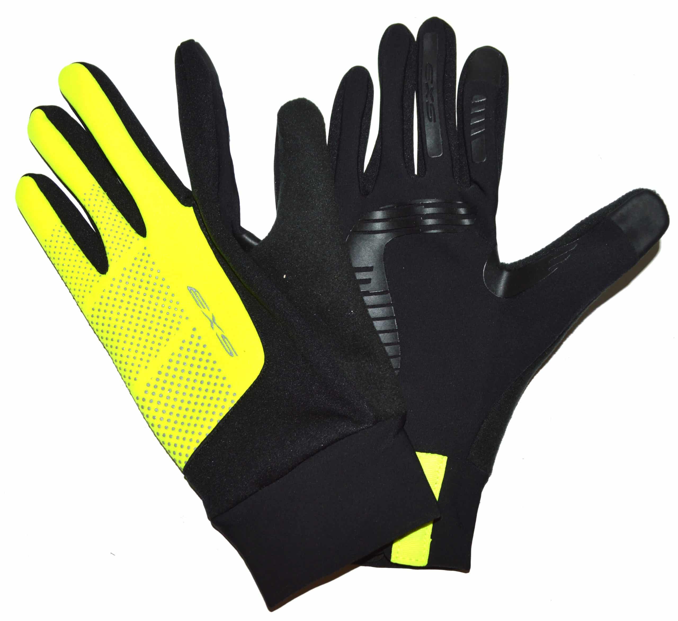 Gants Hiver  Noir/Jaune