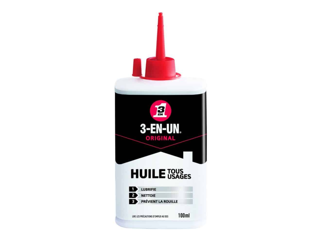 3 EN 1- Huile tous usage WD-40 - 100ml