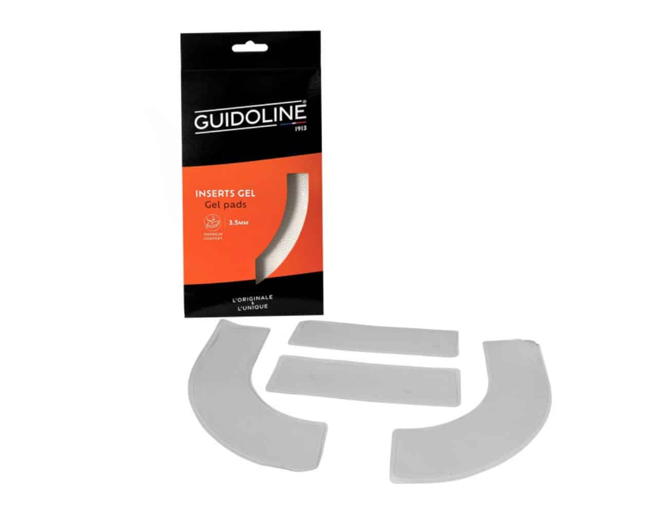 Insert gel pour Guidoline Velox - réduit les vibrations x 4 pièces
