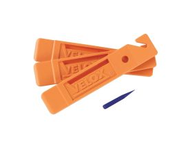 Jeu de 3 démonte-pneus avec extracteur Velox