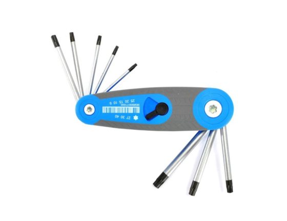 Jeu de 8 clés Torx Unior 9–40 mm