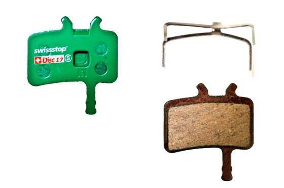 Paire de Plaquettes organique Swissstop  Disc17 Avid