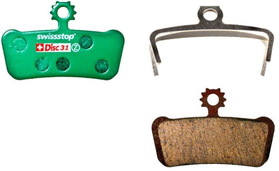 Paire de Plaquettes organique Swissstop  Disc31 Avid Xo