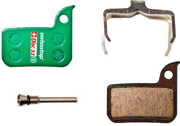 Paire de Plaquettes organique Swissstop  Disc32 Sram