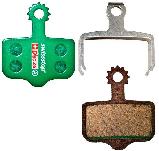 Paire de Plaquettes organique Swissstop  Disc26 Avid Lx