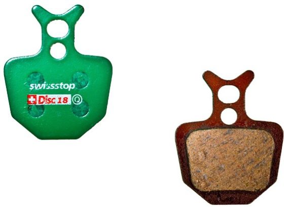 Paire de Plaquettes organique Swissstop  Disc18 Formula
