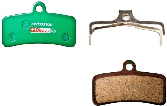 Paire de Plaquettes organique Swissstop  Disc27 Saint