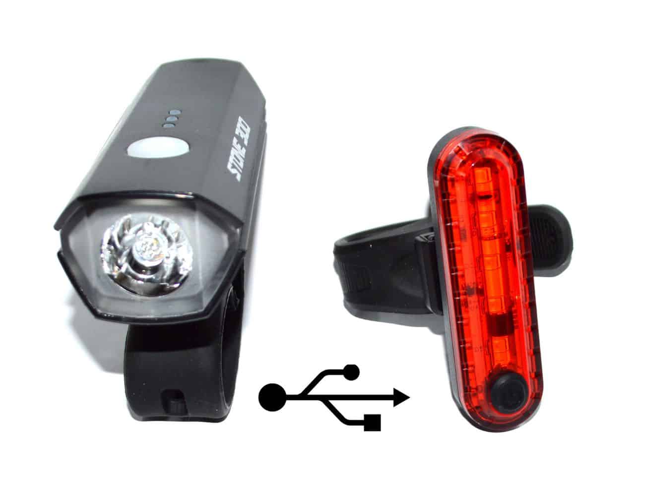 Kit éclairage avant et arrière PNA Stone 300 - 300 lumens