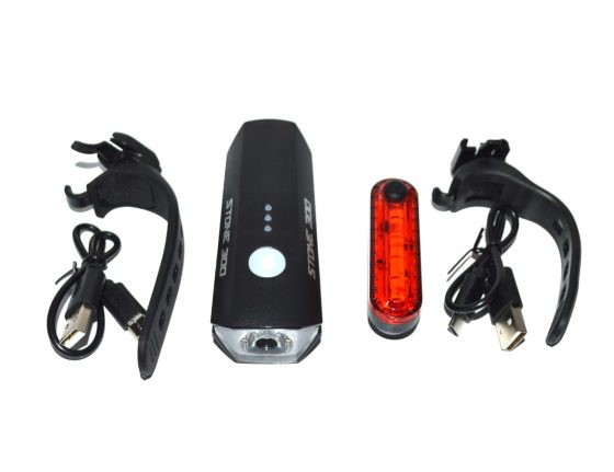 Kit éclairage avant et arrière PNA Stone 300 - 300 lumens