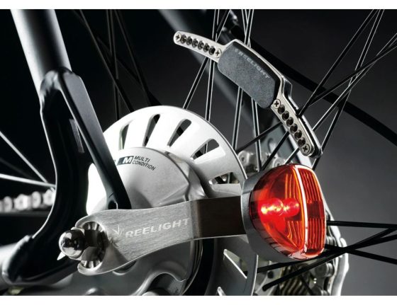 Feux de signalisation vélo sans piles Reelight SL120+