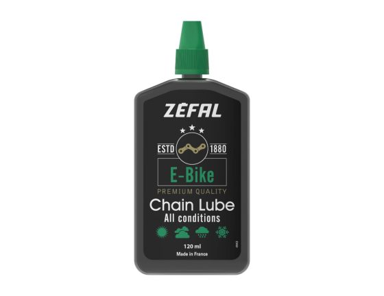 Lubrifiant chaîne spécial E-bike Zefal - toutes conditions -120ml