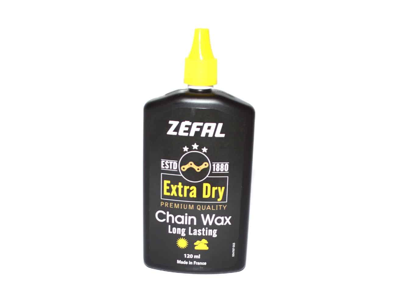 Lubrifiant chaîne Zefal EXTRA DRY WAX - 120ml - Toutes conditions
