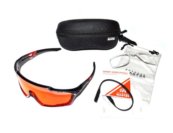 Lunettes Outdoor Master Amsterdam Mirror Red