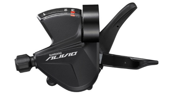 Manette de dérailleur Shimano Alivio M3100 gauche 3 vitesses