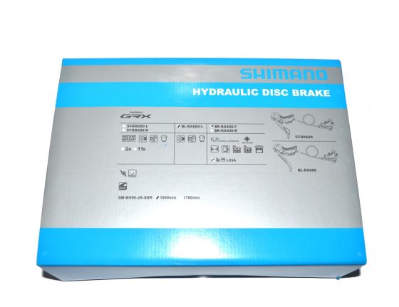Kit de frein à disque avant gauche Gravel Shimano GRX ST-RX600 11 vitesses