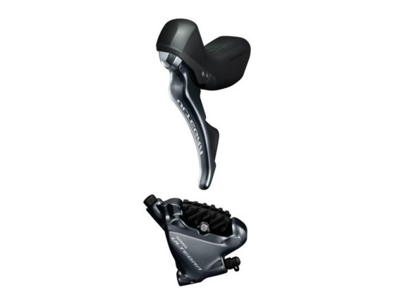 Kit complet avec étrier frein à disque avant gauche Shimano Ultegra ST-R8020 2X11 vitesses