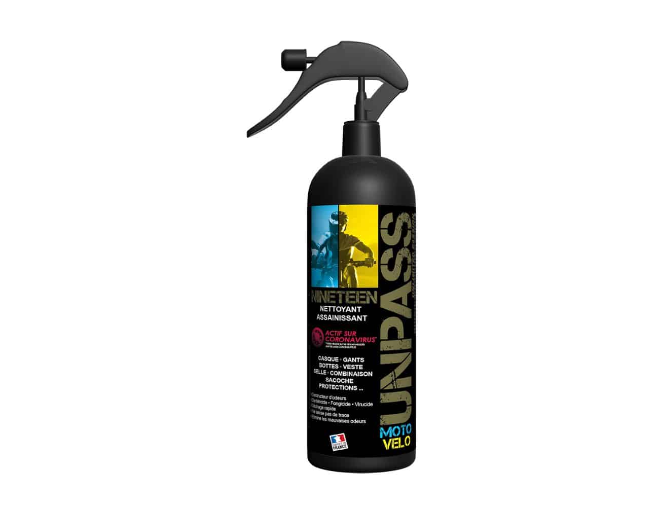 Désinfectant casque Unpass Nineteen - 500ml
