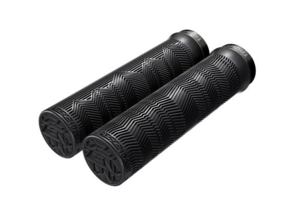 Paire de grips VTT TRUVATIV Descendant 133 mm noires