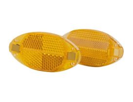 Paire de catadioptres de roue de vélo Spanninga