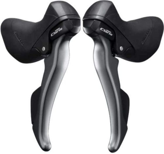 Paire de leviers et manettes Shimano Claris R2000 3 x 8 vitesses