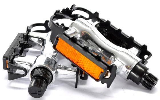 PR PEDALES VTT 9/16"ALU/ACIER