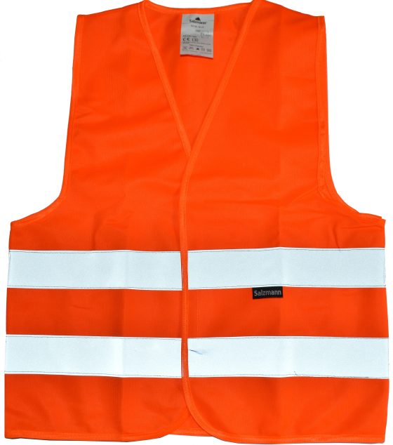 GILET SECURITE ORANGE ENFANT