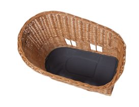 Panier arrière pour chien Basil PASJA Medium Osier