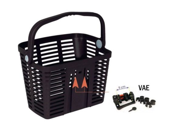 Panier avant Bellelli Plaza +Clip E-Bike