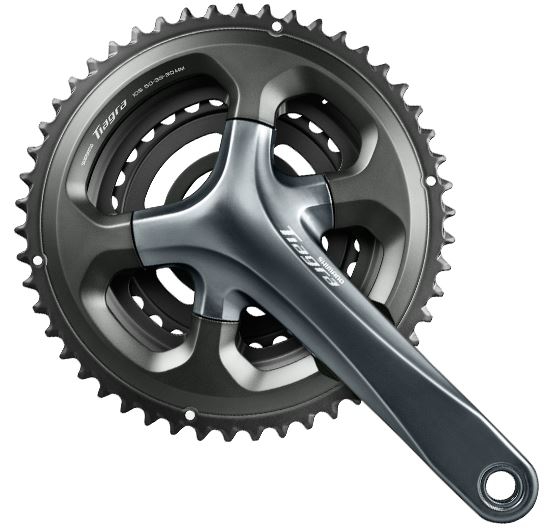 Pédalier Shimano Tiagra 4703 10 vitesses triple 50/39/30 dents 170 mm